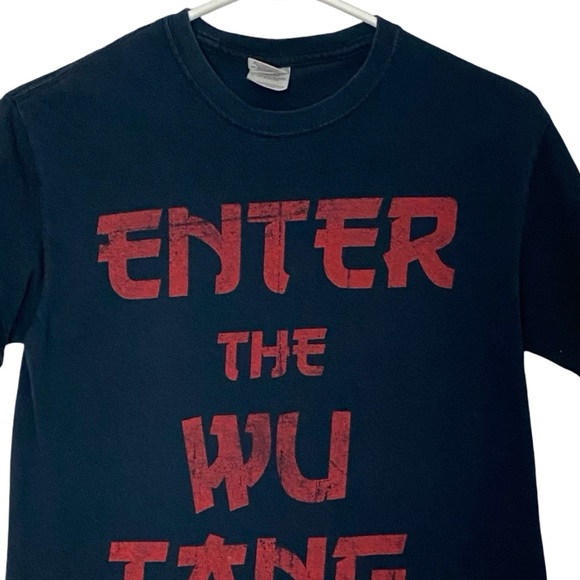 Enter The Wu Tang Tee Tshirt Mens Size Small Unisex 2012 Black Red Crewneck SS - Picture 3 of 7
